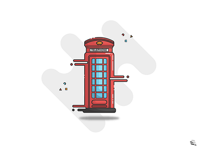 Phone booth art booth design digital illustration illustrator london phone photoshop telephone