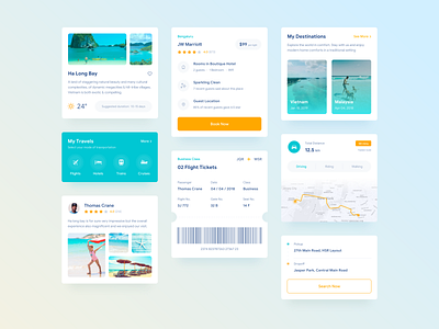 Travel App Cards app app design design interface iphone mobile sketch travel travel app ui ui ux