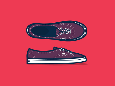 Kicks illustration kicks shoes sneakers vans vector