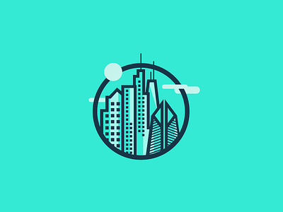 Chicago architecture building chicago city illustration skyline vector