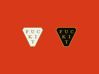 F#*k It Enamel Pin enamel pin fuck pin type