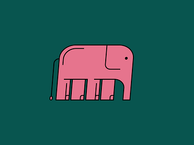 Quick Elephant Illustration