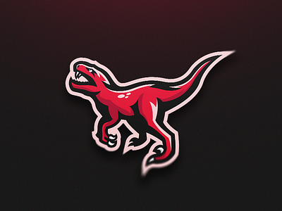 Raptor Mascot Logo by Fabian Arbor on Dribbble