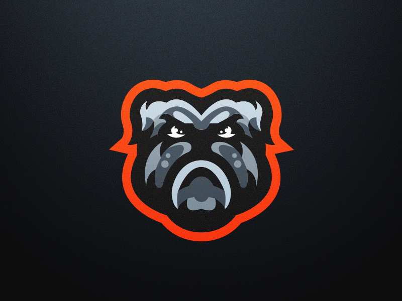 Bulldog Mascot Logo adobe bulldog dog esport icon illustrator logo mascot photoshop sport