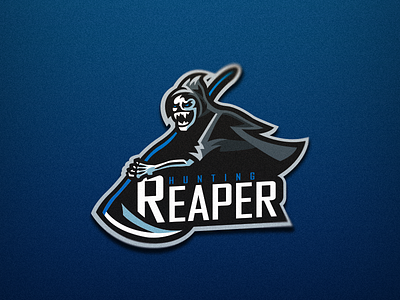 Reaper logo esport illustrator logo malmoo mascot photoshop reaper sport