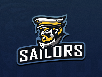 Sailor Mascot Logo esport logo identity illustrator logo malmoo mascot mascot logo photoshop sailor sport logo