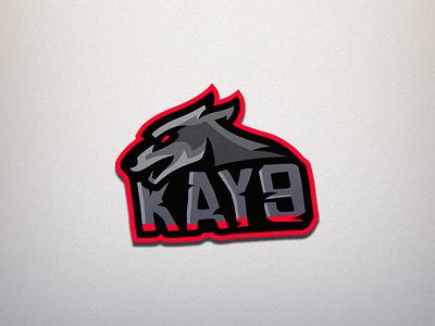 ''Kay9'' Dog mascot logo dog esport identity illustrator k9 kay9 logo malmoo mascot rapper sport