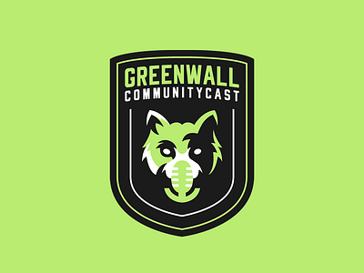 Greenwall Communitycast Podcast Mascot Logo esport esport logo malmoo mascot logo optic gaming podcast logo sport