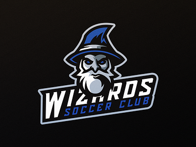 Wizard Mascot Logo esport sport soccer branding esport identity illustrator logo malmoo mascot logo soccer sport wizard