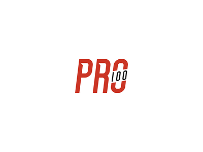 PRO100 Logo illustrator logo logo malmoo pro100 logo sports logo text logo