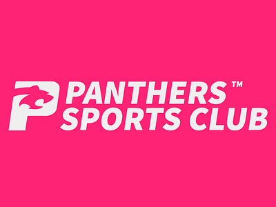 Panthers Sports Club branding illustration logo logotype sport sports branding vector