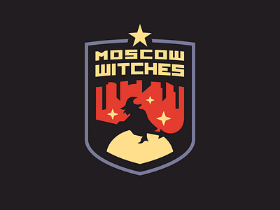 Moscow Witches v1 animal branding design esport identity illustration illustrator logo malmoo mascot mascot logo sport