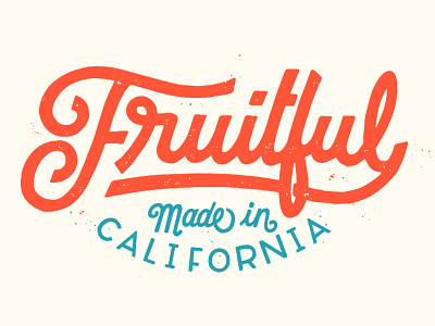 Fruitful branding client lettering logo mens apparel outfitters process sketch type typography work