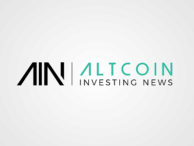 Altcoin Investing News Logo brand logo minimalist