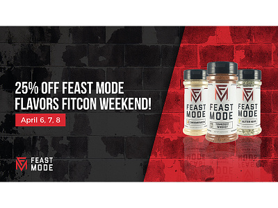 Feast Mode Web Banners ad banner flyer