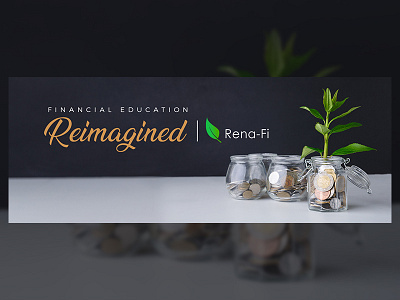 Rena-Fi Inc Social Media Kit ad banner brand branding clean design flat flyer identity illustration illustrator lettering minimal minimalist type typography ui ux web website