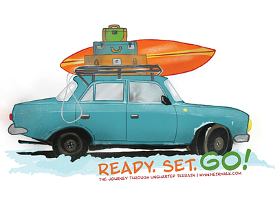 Ready. Set. Go! 2018 digital art digital illustration illustration procreate app