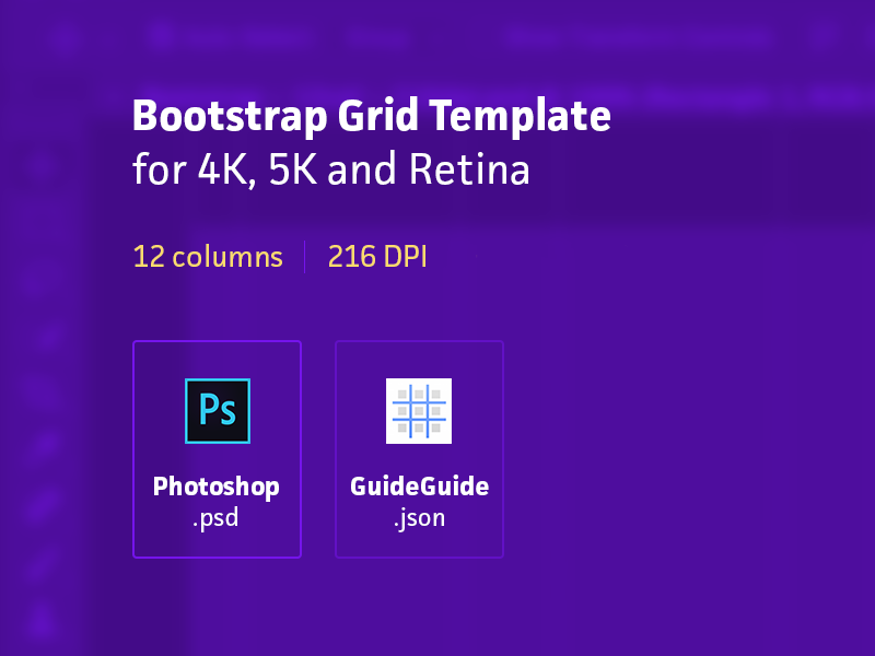 psd bootstrap grids 1366 px grid