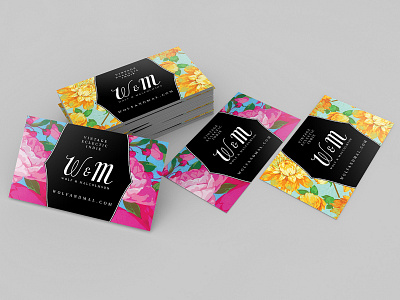 Wolf & Malcolmson Business Card Design branding business cards