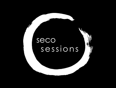 Logo design and more for seco sessions adobe branding design enso graphic design icon illustrator logo minimal minimalism symbolism typography vector