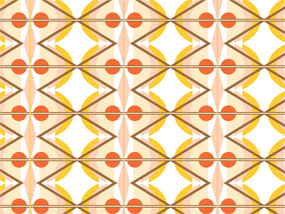 Pattern geometric illustrator negative space organic pattern shapes wallpaper