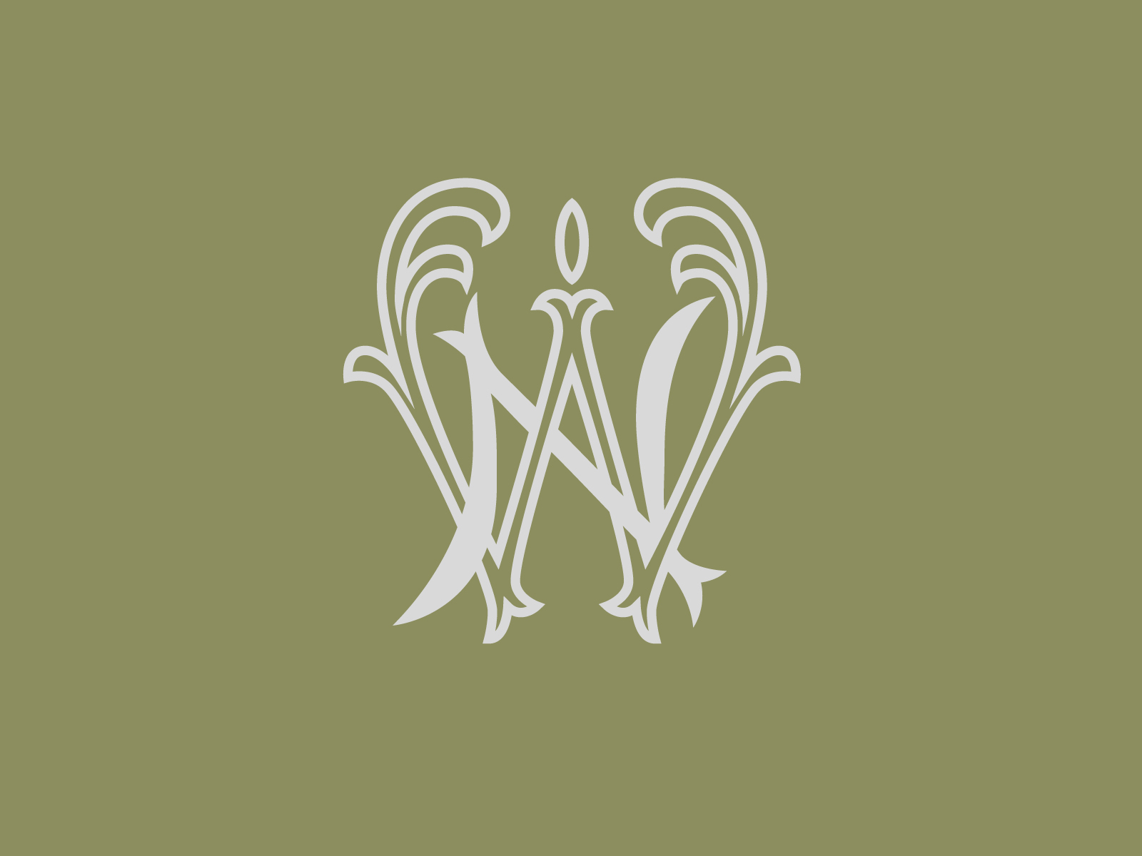 NW monogram by Vera Holera on Dribbble