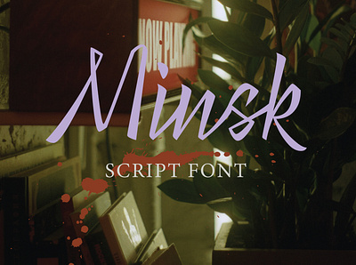 Minsk Script Font belarus fight font freedom lettering logo logotype minsk script font struggle typography