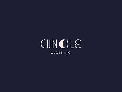 One of the options for clothing brand logo branding design lettering logo logotype typography vector