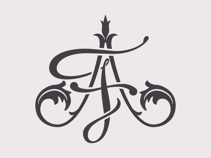 Monogram Af By Vera Holera On Dribbble