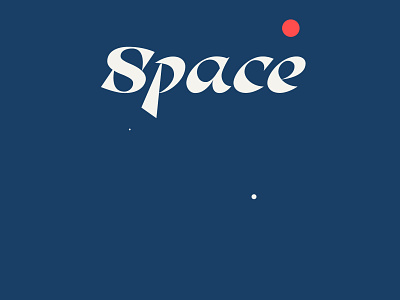 Space lettering challenge design lettering planet simple space star typography vector