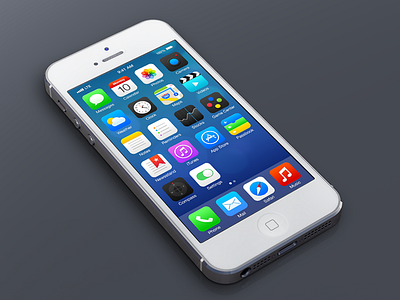 iOS7 Redesign - Again apple design icon illustration ios ios7 mobile photoshop ui ux vector