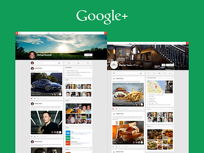 Google+ Profiles (Web)