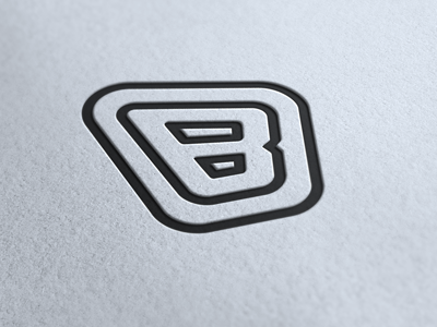 Brandon Makes Personal Logo authentic b brandon mannheimer brandonmakes clean denver icon letterpress logo mark mountain paper rmcad round