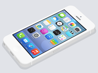iOS 7 Icons Redesign icons ios7 redesign