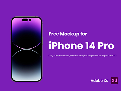 Free iPhone Mockup - 14 PRO 14pro android fit iphone mockup ui