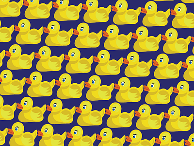 Ducky Tie Pattern