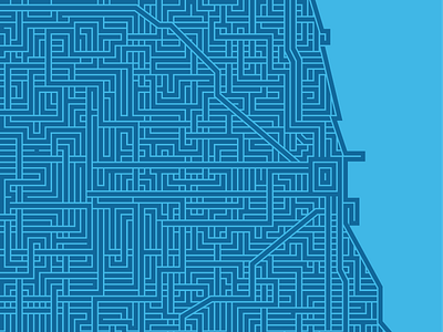 Chicago Pattern blue line chi chicago cta el illinois l red line transit