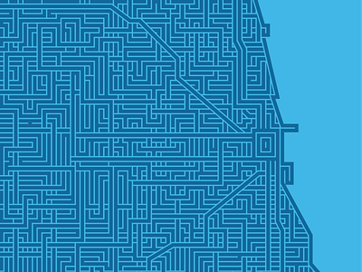 Chicago Pattern blue line chi chicago cta el illinois l red line transit