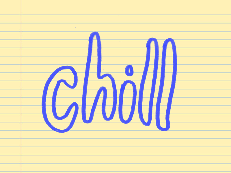 Chill animated gif chill gif illustration
