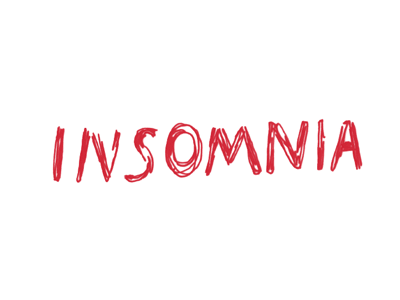 Insomnia Gif animated animated gif animation design gif hand lettering illustration typography