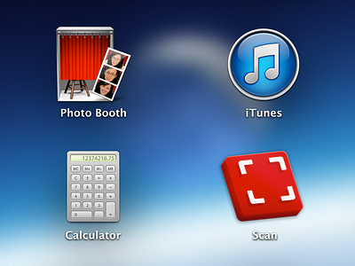 Scan Mac OS X App Icon (potential)