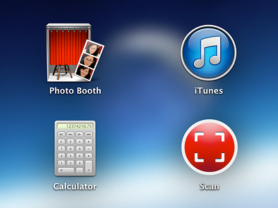 Scan Mac OS X App Icon (potential)