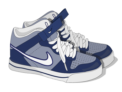 Dribbble Kicks g illustration shoes