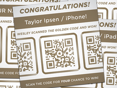 Winner Winner app code contest qr qr code qrcode scan scanner
