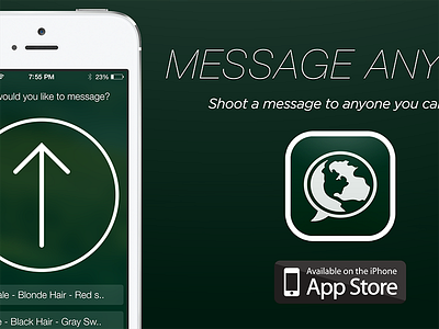 Free App Idea - Message Anyone anyone app download free icon idea ios iphone message