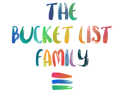 The Bucket List Family - Logo