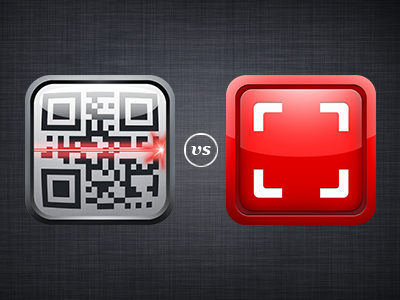 New App Icon for Scan? app icon iphone linen qr code red