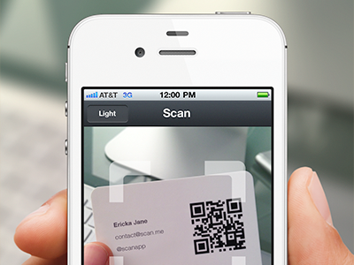 Scan for iOS - 1.9 app apple blur capture iphone mobile qr code white