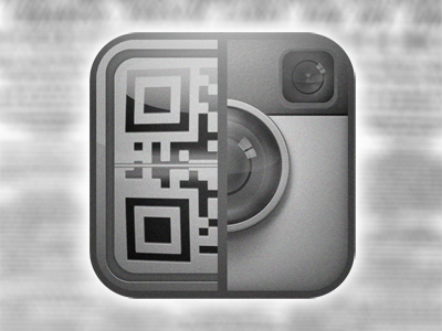Scan + Instagram app bar code blur ca california download glow icon instagram iphone itunes news qr code san francisco scan scanner sf shine