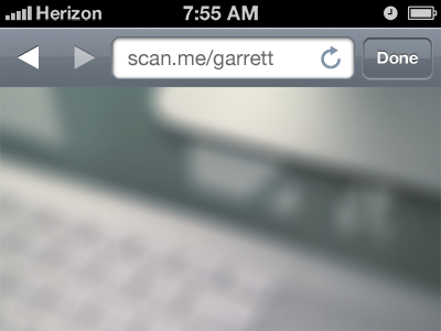 Scan - In-app Browser app blur browser grey in app in app ios mobile navigation ui web